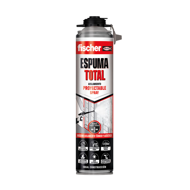 Espuma poliuretano total proyectable 700 ml