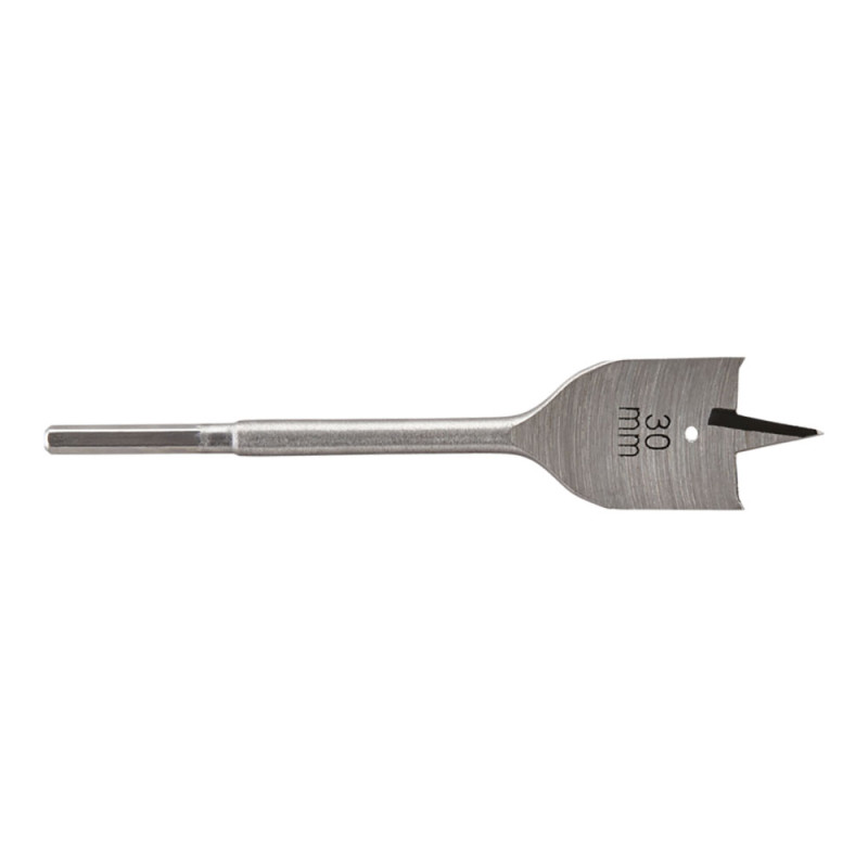 Broca de pala, vástago hexagonal, ø30 x 152 mm