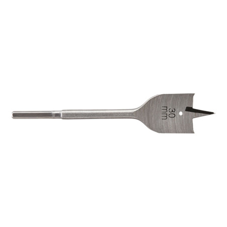 Broca de pala, vástago hexagonal, ø30 x 152 mm