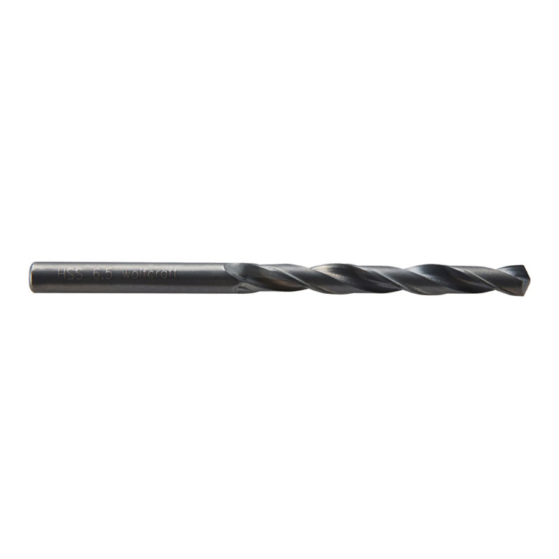 Broca para metal hss, forja por laminación, ø6,5 x 101 mm