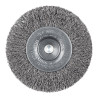 Cepillo de disco de alambre de acero ø100 x 16 mm