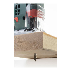 Hoja de sierra de calar hcs 100 mm, vástago t, madera corte basto, 2 uds
