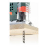 Hoja de sierra de calar hcs 100 mm, vástago t, madera corte fino, 2 uds