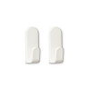 Colgador adhesivo taga blanco, 2 uds