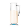 Jarra de vidrio borosilicato teo apta para frigorífico 1 l