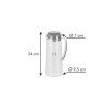 Jarra de vidrio borosilicato teo apta para frigorífico 1 l
