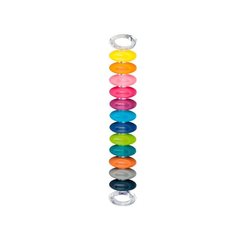 Marcadores de copas uno vino 12 uds colores surtidos