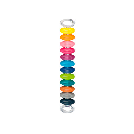 Marcadores de copas uno vino 12 uds colores surtidos
