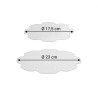 Tapas flexibles de silicona 4food ø17 y 23 cm 2 uds