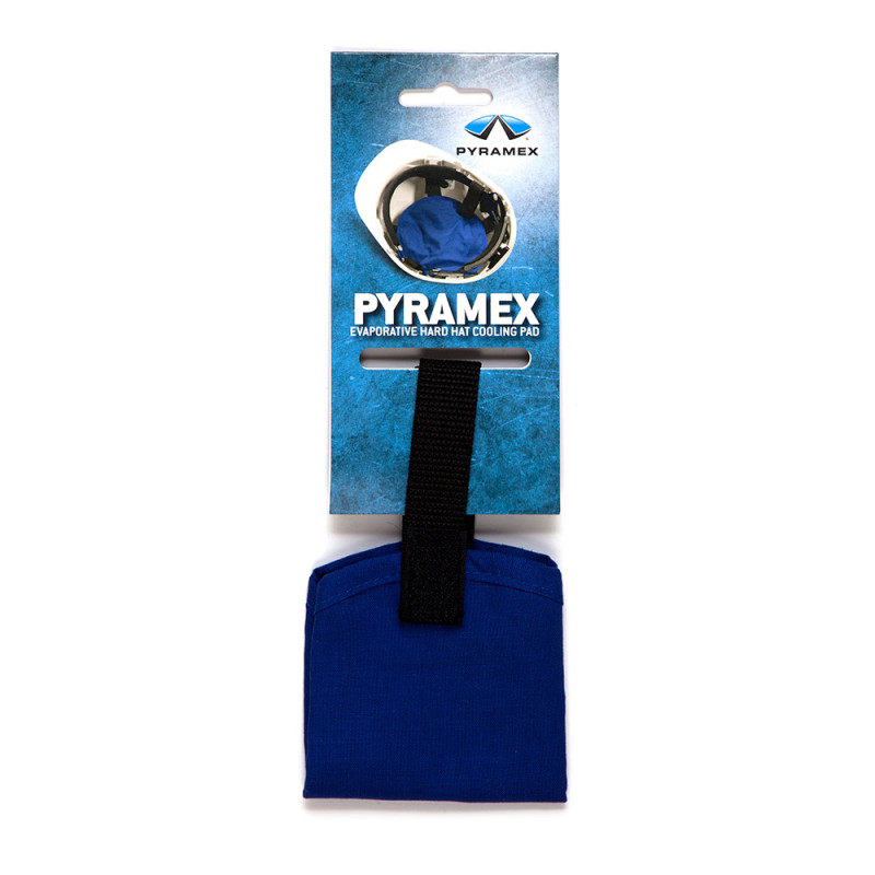 Almohadilla reutilizable refrescante para casco, azul
