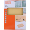 Papel de lija, 30 piezas