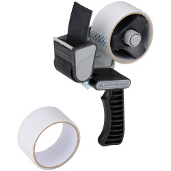 Dispensador cinta de embalaje + 2 rollos 48 mm x 15 m