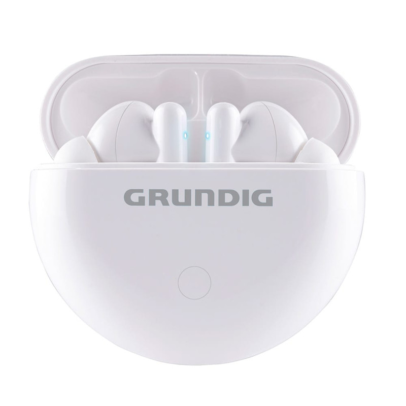 Auriculares inalámbricos earbuds bluetooth con estuche blanco