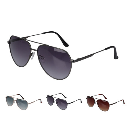 Gafas de sol unisex metal, colores surtidos