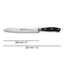 Cuchillo panero con sierra serie riviera 200 mm