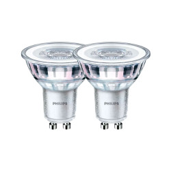 Bombilla gu10 led 4,6 w 390 lm 4000 k luz dia, 2 uds