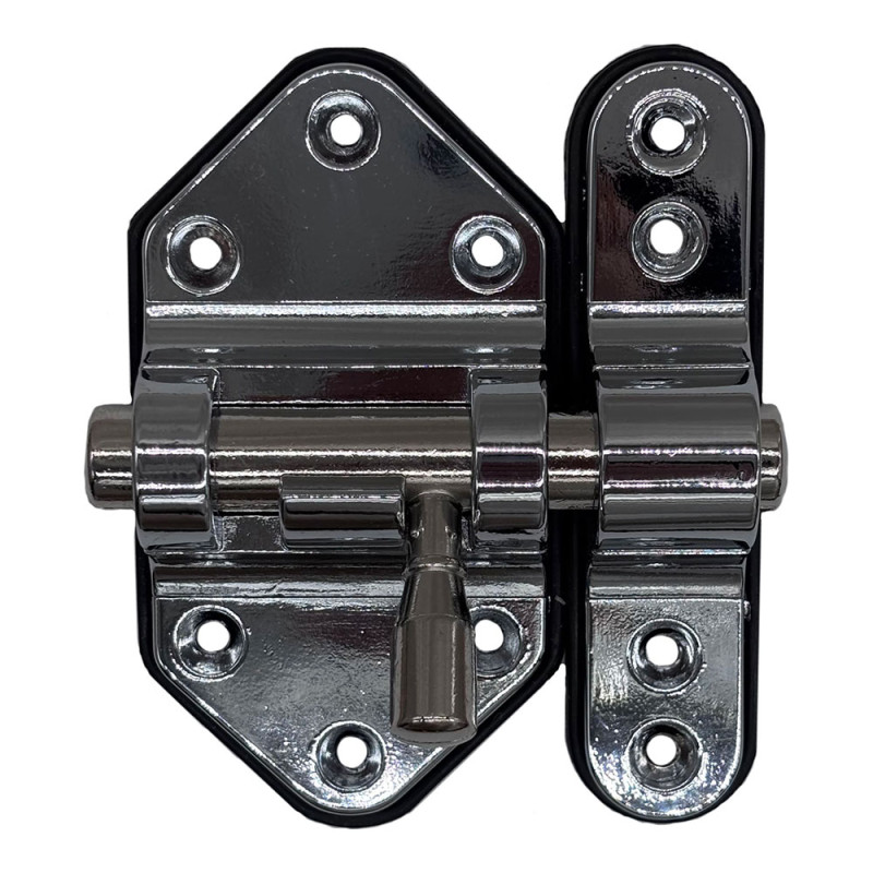 Pasador reforzado base plástica 40 mm cromo