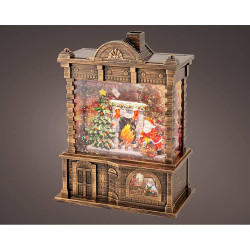 Girador de agua santa claus con música 16,5 x 9,5 x 21,7 cm