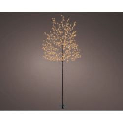 Arbol iluminado exterior 480 leds luz cálida