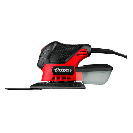Lijadora con cable sd75 75 w 230 v con accesorios