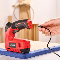 Grapadora clavadora a batería csg3620 4 v 1.3 ah carga con usb