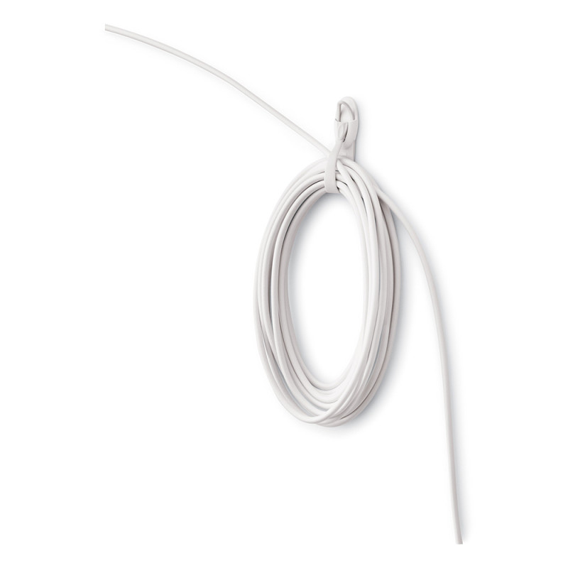 Percha agrupadora de cables, 2 uds + 3 tiras