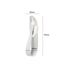 Command percha agrupadora de cables, 2 uds + 3 tiras