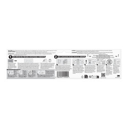 Command barra toallero, negro mate, 299 x 77 x 47 mm, 1 ud + 4 tiras, máx 1,3 kg