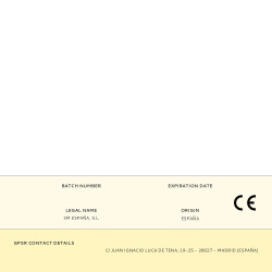 Mascarilla para partículas 8810, sin válvula, ffp2, 3 uds