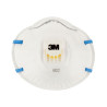 Mascarilla para partículas 8822, ffp2, con válvula, 3 uds