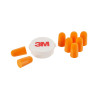 Tapones para los oídos (94-110 db). snr: 35 db, 8 uds (4 pares)