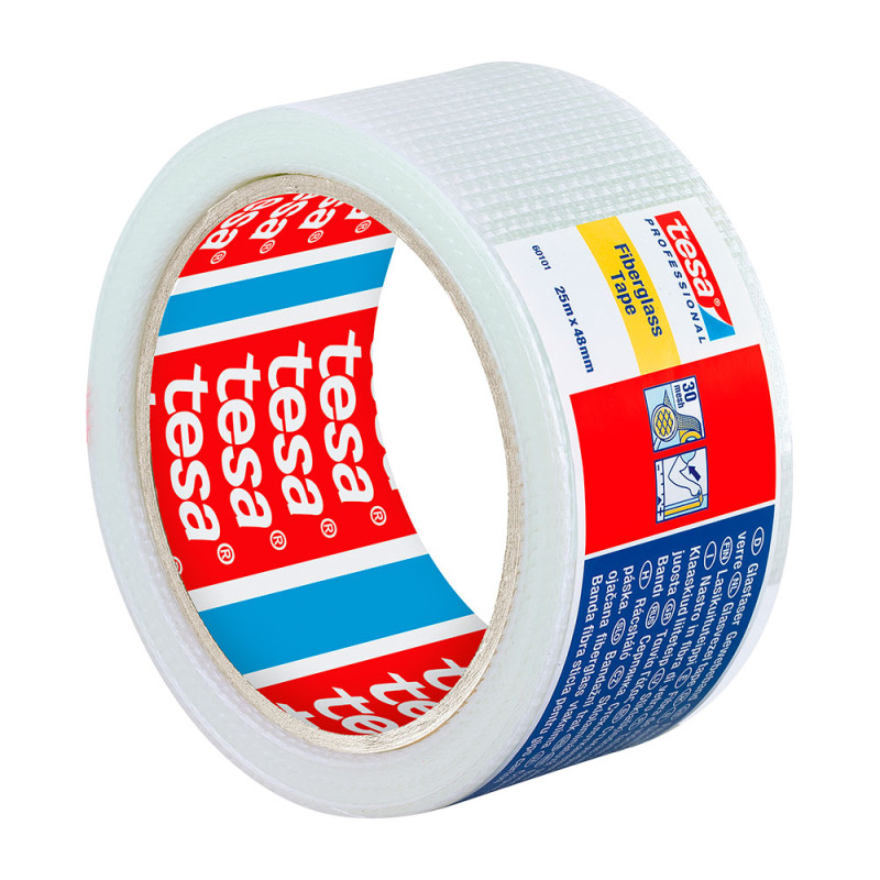 Cinta de fibra de vidrio 48 mm x 25 m