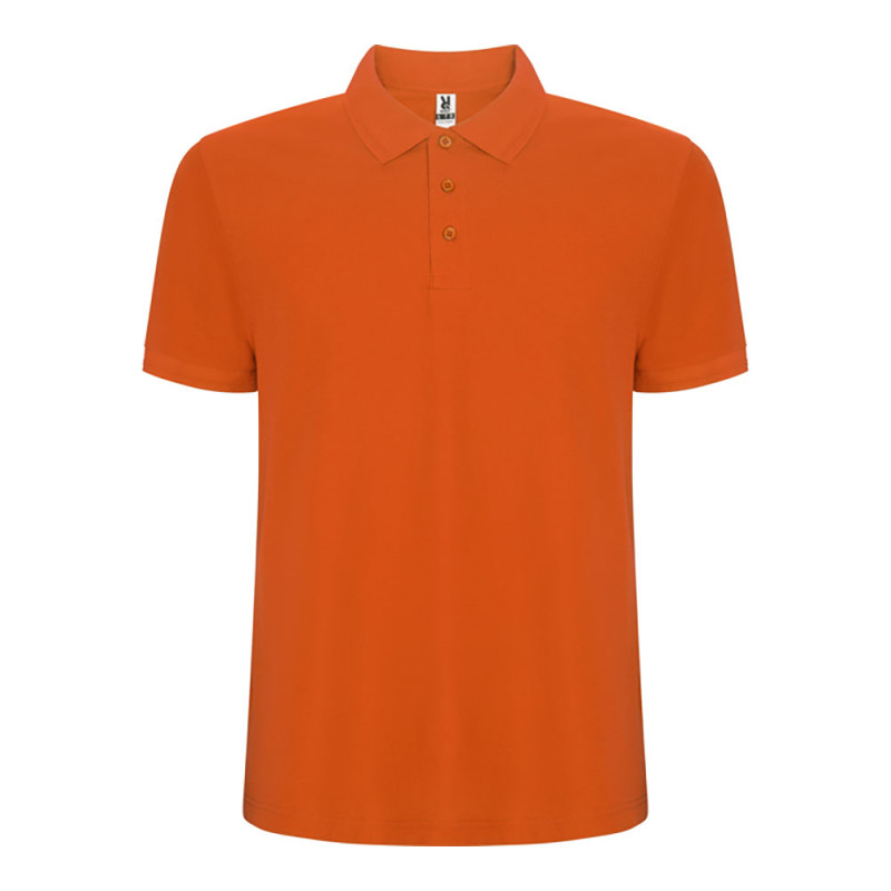 Polo pegaso premium naranja t.s