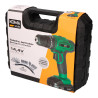 Kit taladro percutor atornillador 14,4 v con 28 accesorios, batería 1500 mah y cargador