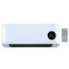 Calefactor de pared 1000/2000 w, blanco 42 x 10,5 x 17,5 cm