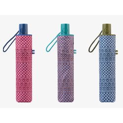 Paraguas automático estampado étnico con uv 50+, colores surtidos
