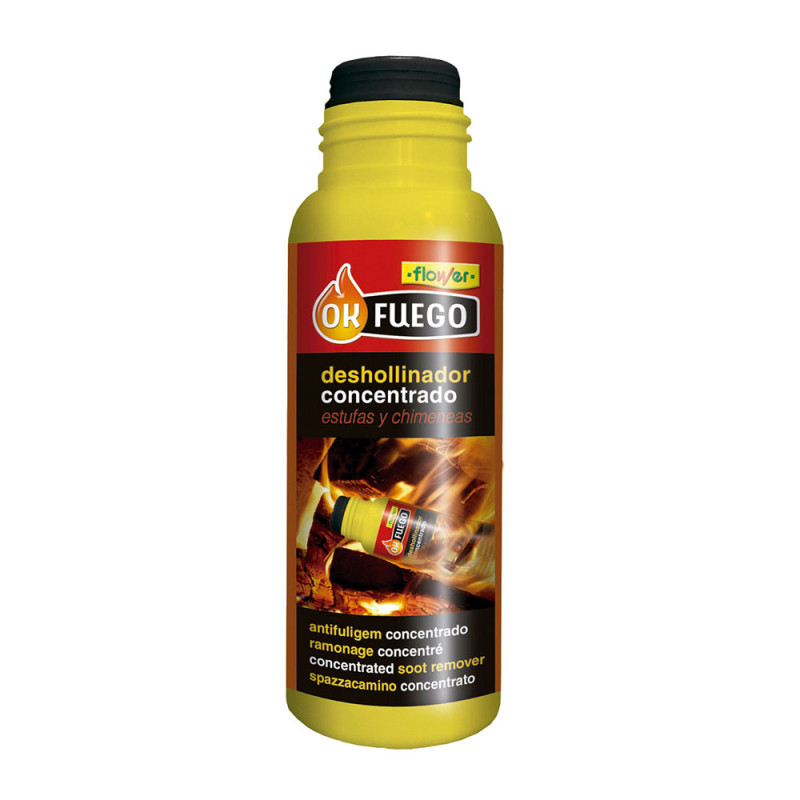 Deshollinador concentrado para estufas y chimeneas 250 g