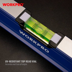 Nivel de burbuja pro con base magnética 90 cm