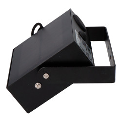 Foco proyector solar auto basculante 7 w 700 lm, 6500 k, con sensor movimiento, negro