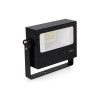 Foco proyector solar auto basculante 7 w 700 lm, 6500 k, con sensor movimiento, negro