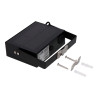 Foco proyector solar auto basculante 7 w 700 lm, 6500 k, con sensor movimiento, negro