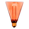Bombilla led decorativa diamante e27 4 w 200 lm 1800 k luz cálida 108 x 155 mm