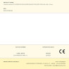 Control remoto tipo regulador de superficie, blanco, para ref 30159, 86 x 86 x 23 mm