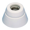 Portalámparas superficie recto interior e27 4 a 250 v~ porcelana blanco