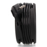 Enrollacables con 4 tomas 2p+t schuko, con protección, 16 a 250 v, cable h05vv-f 3g1,5mm² de 5 m, negro