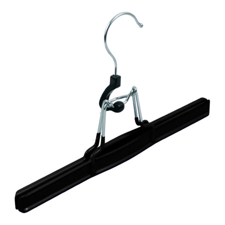 Percha falda/pantalón antideslizante, color negro