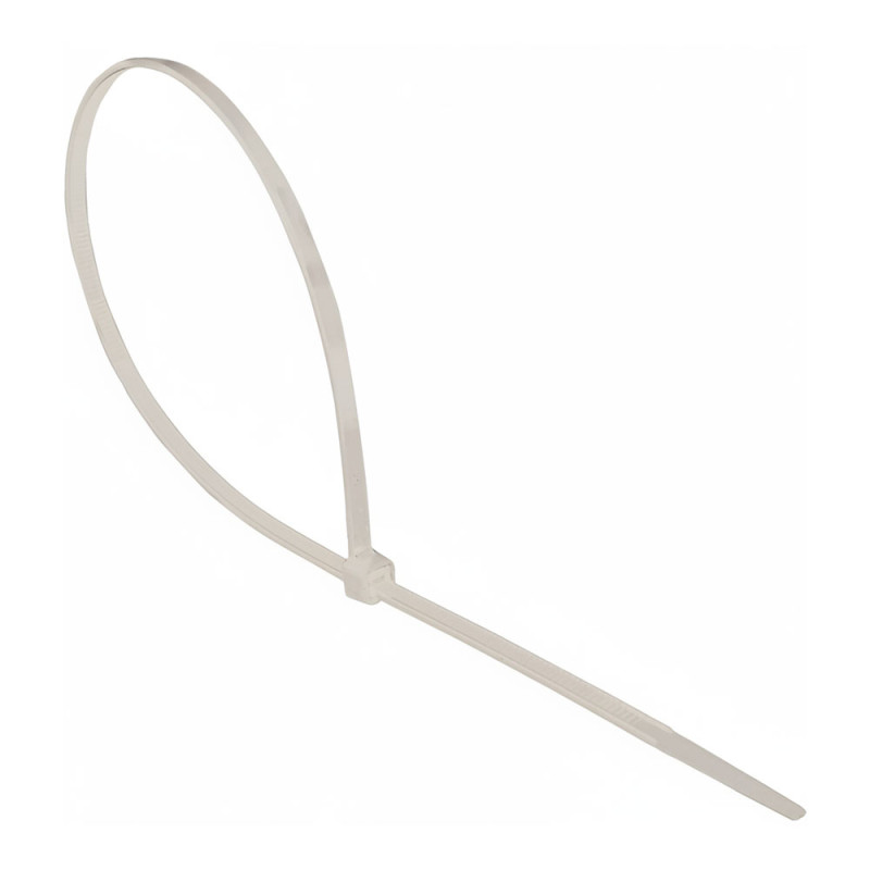 Brida nylon 3,6 x 140 mm natural, 100 uds