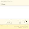 Brida nylon 4,8 x 300 mm natural, 100 uds