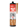 Anclaje total, pegado rápido 3 segundos, para interior/ exterior, marrón, 290 ml