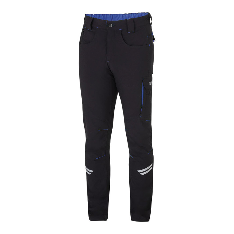 Pantalón ligero técnico negro/azul kansas t4 - xl